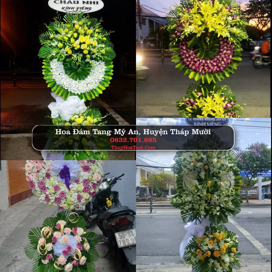 Vòng hoa chia buồn Mỹ An - ThuyHoaTuoi.Com