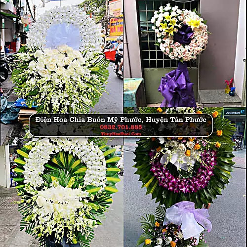 Đặt Vòng Hoa Chia Buồn tại Mỹ Phước, Tân Phước, Tiền Giang (Cũ)