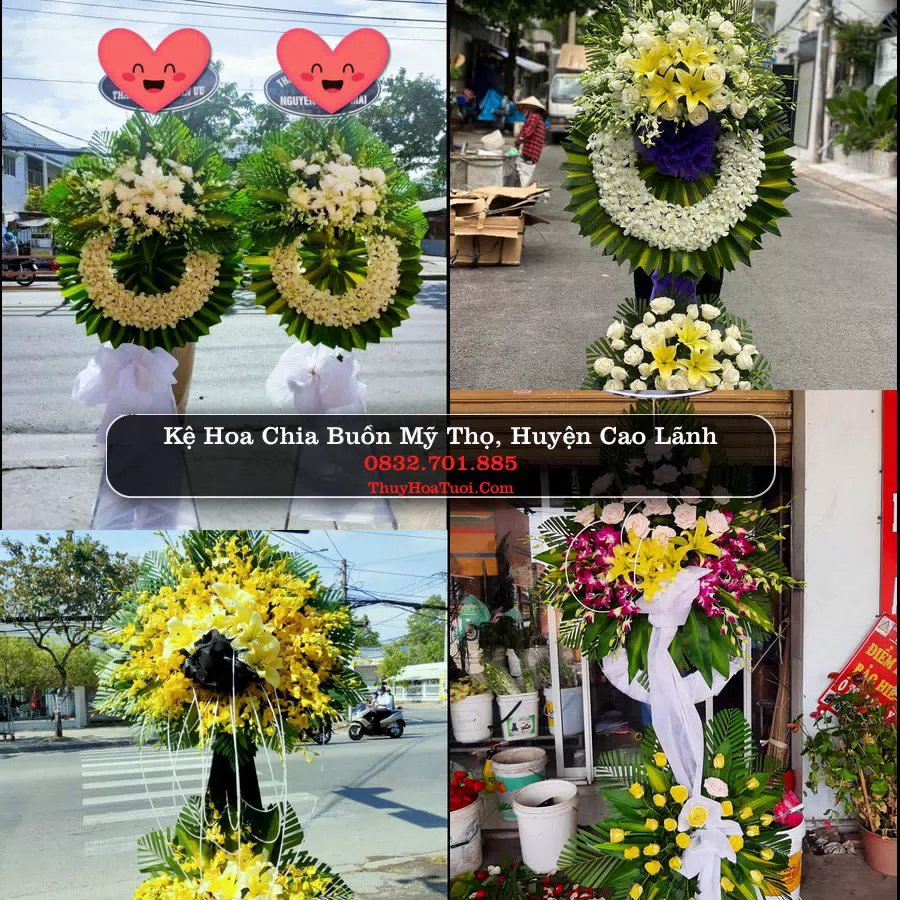 Vòng hoa chia buồn Mỹ Thọ - ThuyHoaTuoi.Com
