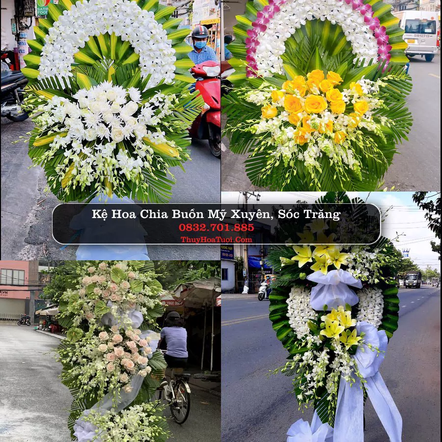 Đặt Hoa Chia Buồn tại Mỹ Xuyên, Sóc Trăng (Cũ)