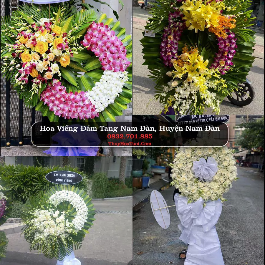 Đặt Hoa Chia Buồn tại Nam Đàn, Nam Đàn, Nghệ An (Cũ)