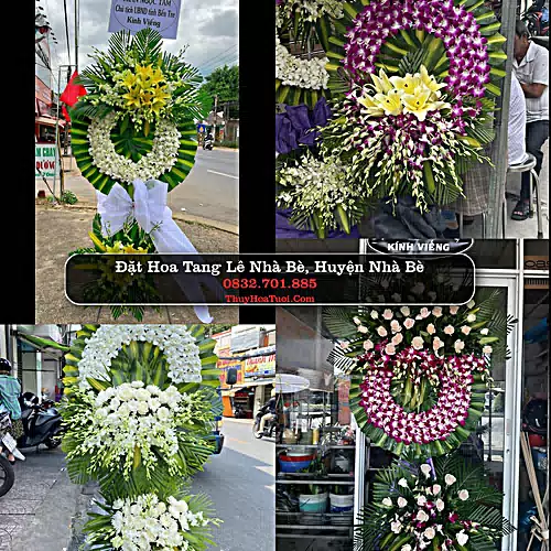 Đặt Vòng Hoa Tang Lễ tại Nhà Bè, Nhà Bè, TP.HCM (Cũ)