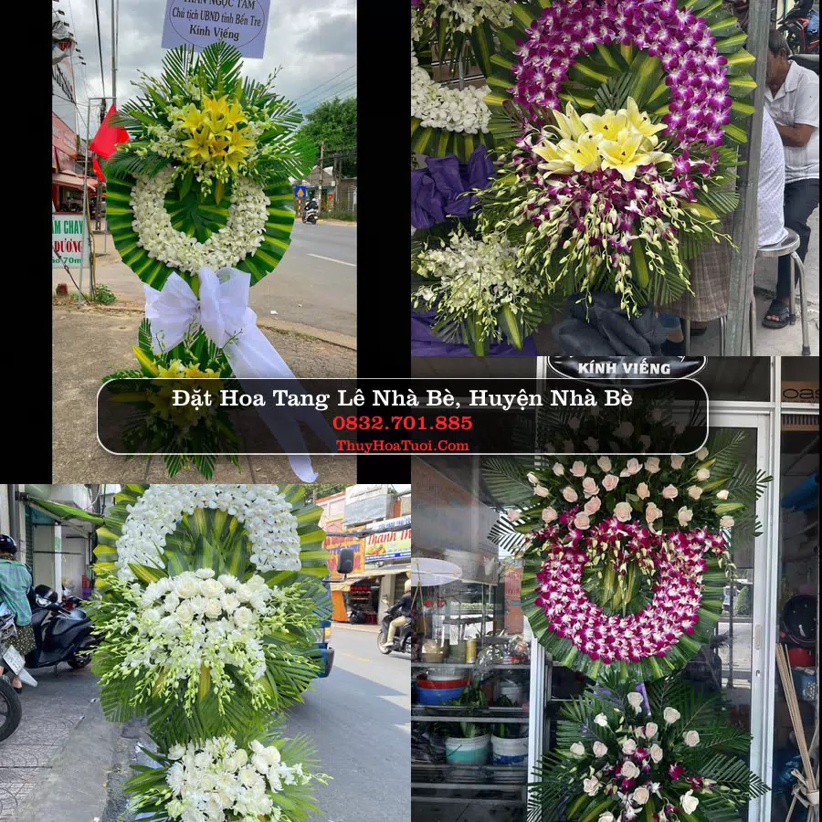 Đặt Vòng Hoa Tang Lễ tại Nhà Bè, Nhà Bè, TP.HCM (Cũ)
