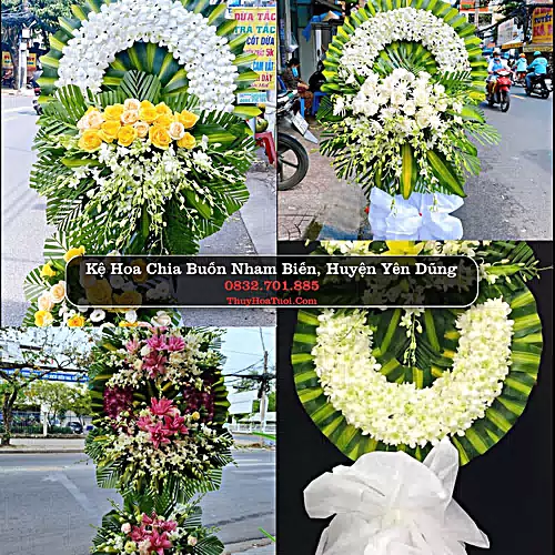Đặt Vòng Hoa Tang Lễ tại Nham Biền, Yên Dũng, Bắc Giang (Cũ)