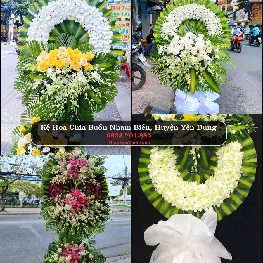 Đặt Vòng Hoa Tang Lễ tại Nham Biền, Yên Dũng, Bắc Giang (Cũ)