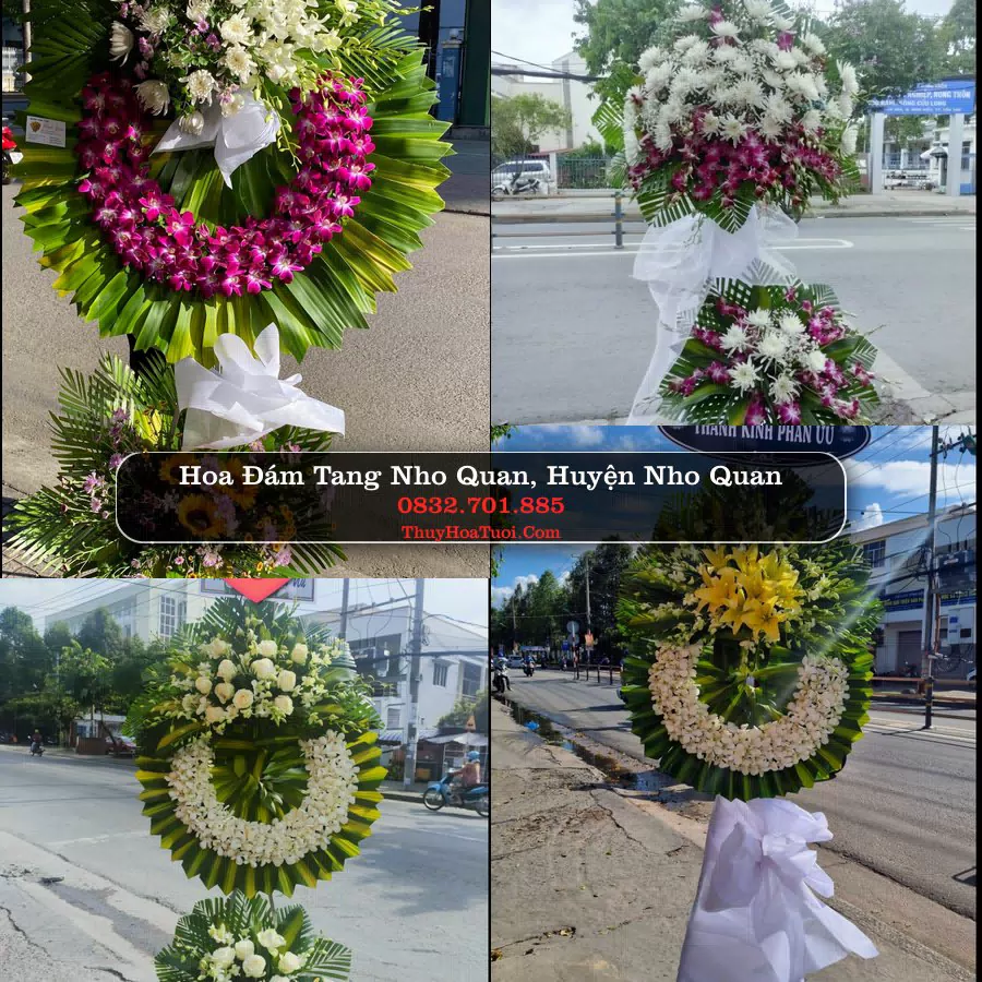Vòng hoa chia buồn Nho Quan - ThuyHoaTuoi.Com