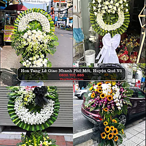 Đặt Hoa Đám Tang tại Phố Mới, Quế Võ, Bắc Ninh (Cũ)
