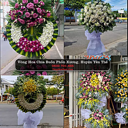Đặt Vòng Hoa Chia Buồn tại Phồn Xương, Yên Thế, Bắc Giang (Cũ)