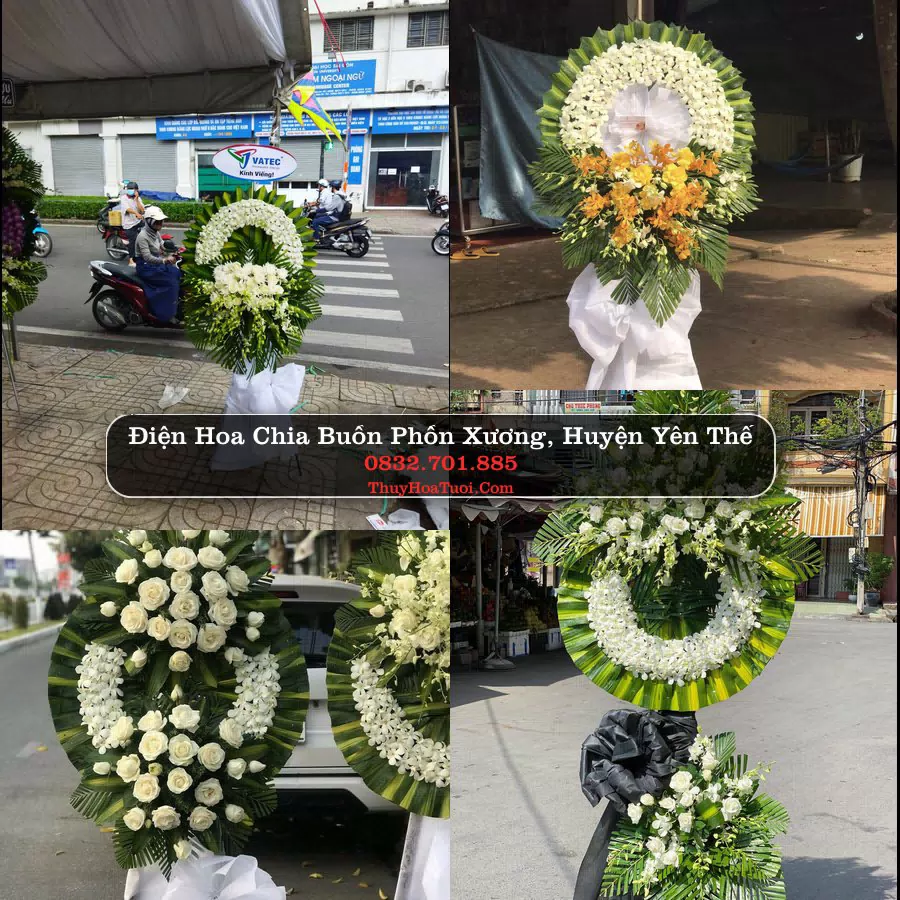 Vòng hoa chia buồn Phồn Xương - ThuyHoaTuoi.Com