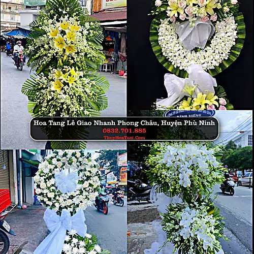 Đặt Vòng Hoa Chia Buồn tại Phong Châu, Phù Ninh, Phú Thọ (Cũ)