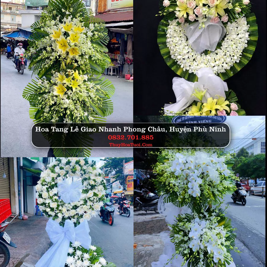 Đặt Vòng Hoa Chia Buồn tại Phong Châu, Phù Ninh, Phú Thọ (Cũ)