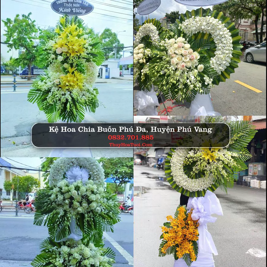 Kệ hoa tang lễ giao tại Phú Đa, Thừa Thiên Huế