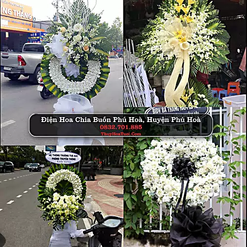 Đặt Hoa Đám Tang tại Phú Hoà, Phú Hoà, Phú Yên (Cũ)