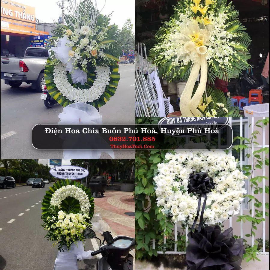Đặt Hoa Đám Tang tại Phú Hoà, Phú Hoà, Phú Yên (Cũ)