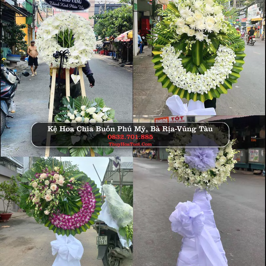 Kệ hoa tang lễ giao tại Phú Mỹ, Bà Rịa-Vũng Tàu