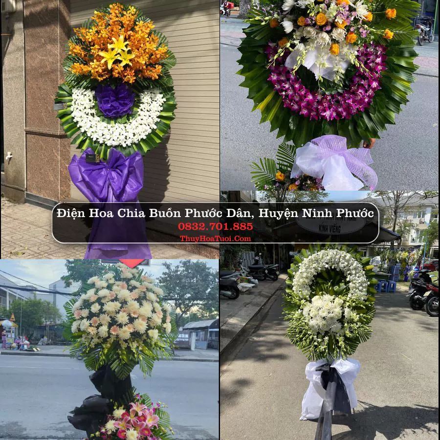 Đặt Hoa Tang Lễ tại Phước Dân, Ninh Phước, Ninh Thuận (Cũ)