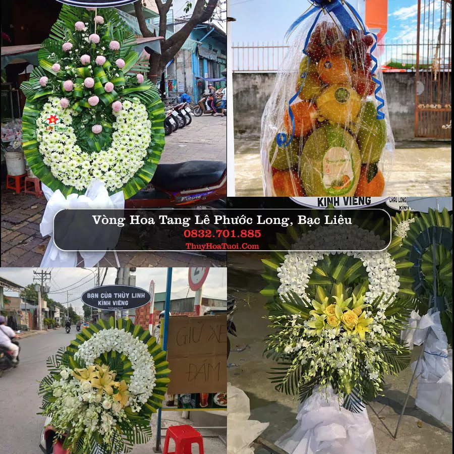 Đặt Hoa Chia Buồn tại Phước Long, Bạc Liêu (Cũ)