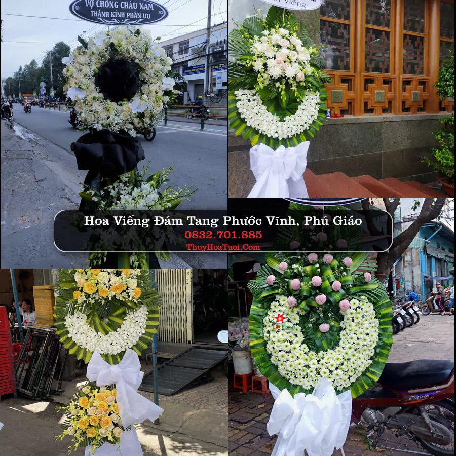Đặt Vòng Hoa Chia Buồn tại Phước Vĩnh, Phú Giáo, Bình Dương (Cũ)