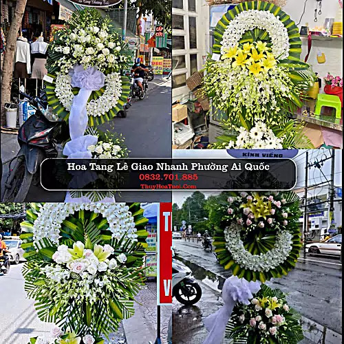 Đặt Vòng Hoa Tang Lễ tại Phường Ái Quốc, Hải Phòng