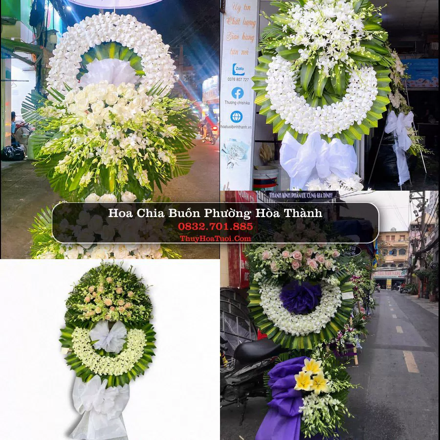 Đặt Hoa Tang Lễ tại Phường Hòa Thành, Cà Mau