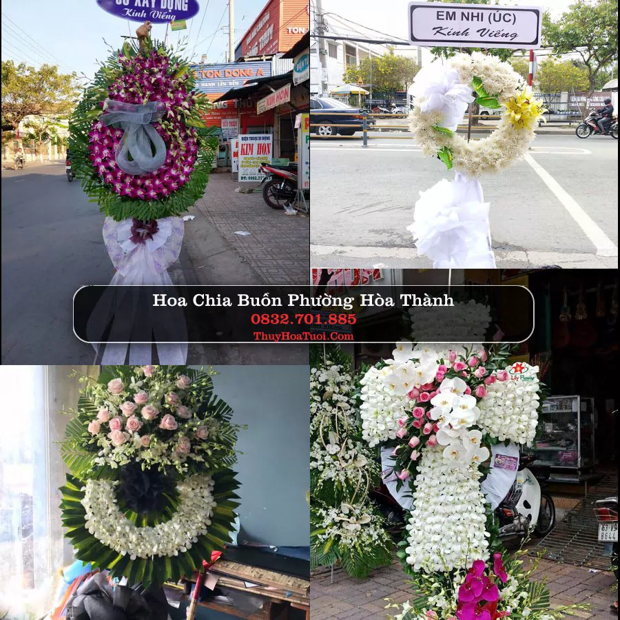 Kệ hoa tang lễ giao tại Phường Hòa Thành, Cà Mau