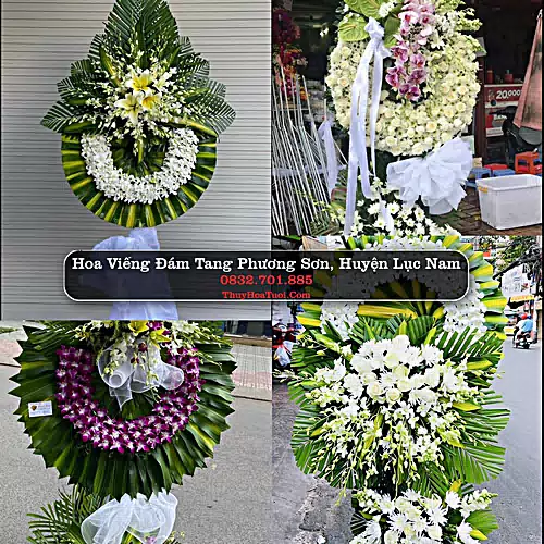 Đặt Hoa Đám Tang tại Phương Sơn, Lục Nam, Bắc Giang (Cũ)