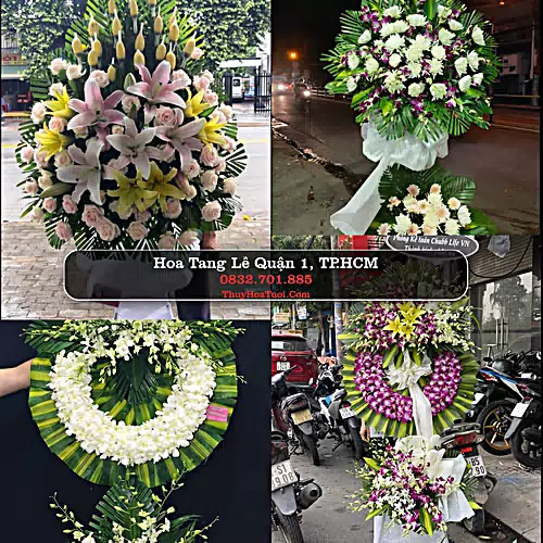 Đặt Vòng Hoa Tang Lễ tại Quận 1, TP.HCM (Cũ)