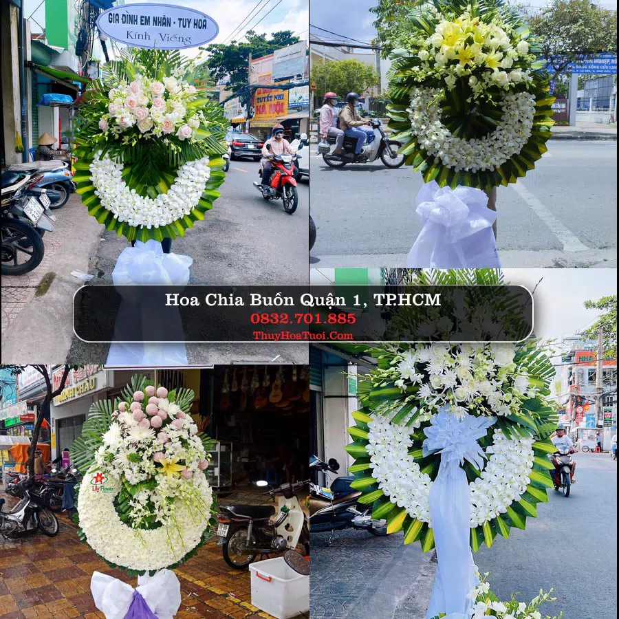 Kệ hoa tang lễ giao tại Quận 1, TP.HCM