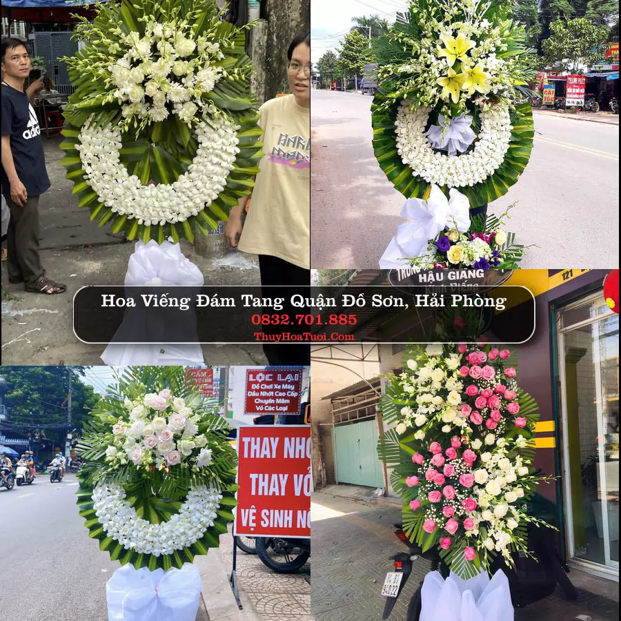 Kệ hoa tang lễ giao tại Quận Đồ Sơn, Hải Phòng