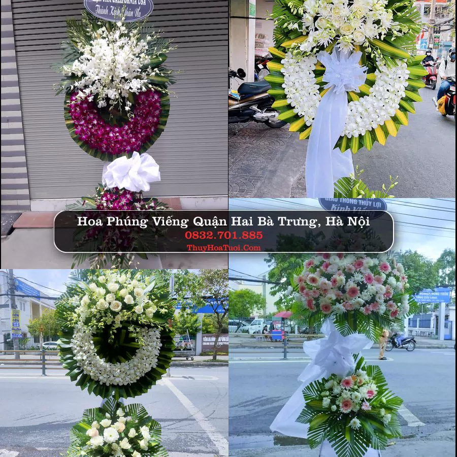 Đặt Hoa Chia Buồn tại Quận Hai Bà Trưng, Hà Nội (Cũ)