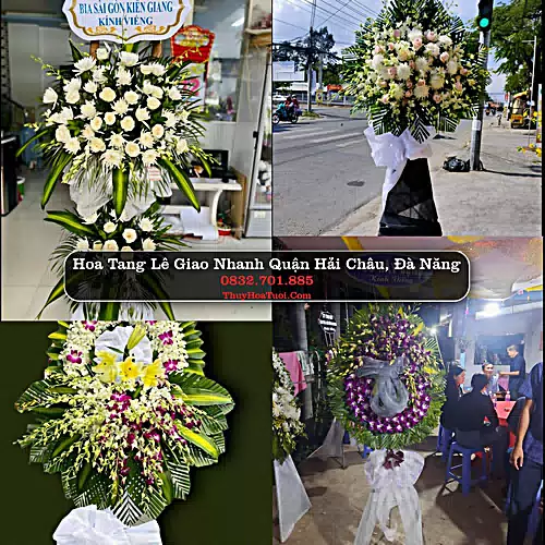 Đặt Vòng Hoa Chia Buồn tại Quận Hải Châu, Đà Nẵng (Cũ)