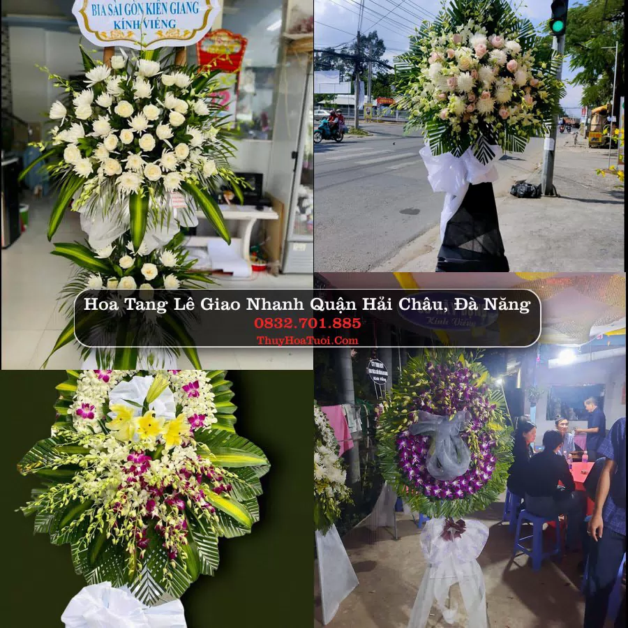 Đặt Vòng Hoa Chia Buồn tại Quận Hải Châu, Đà Nẵng (Cũ)