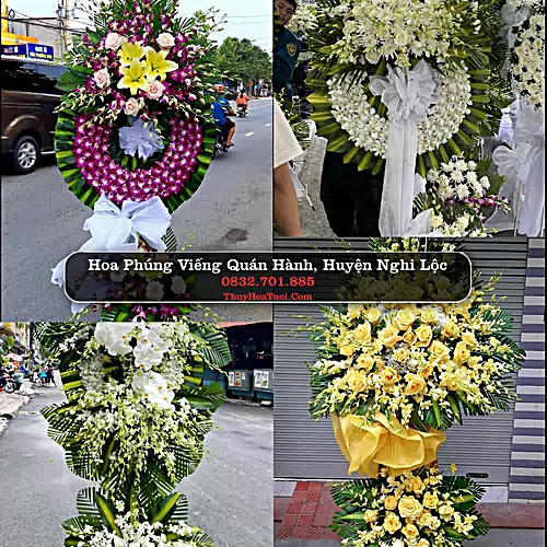 Đặt Hoa Đám Tang tại Quán Hành, Nghi Lộc, Nghệ An (Cũ)