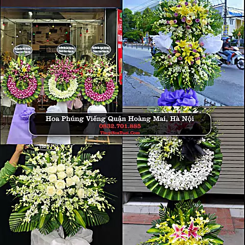 Đặt Vòng Hoa Tang Lễ tại Quận Hoàng Mai, Hà Nội (Cũ)