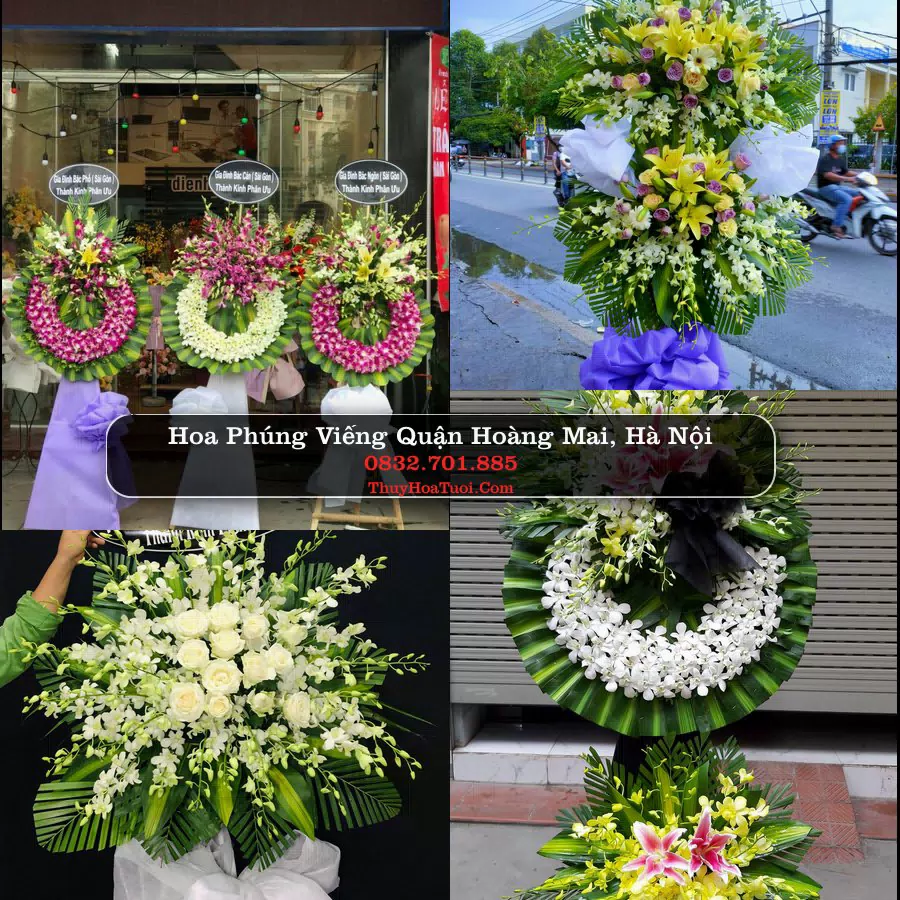 Đặt Vòng Hoa Tang Lễ tại Quận Hoàng Mai, Hà Nội (Cũ)