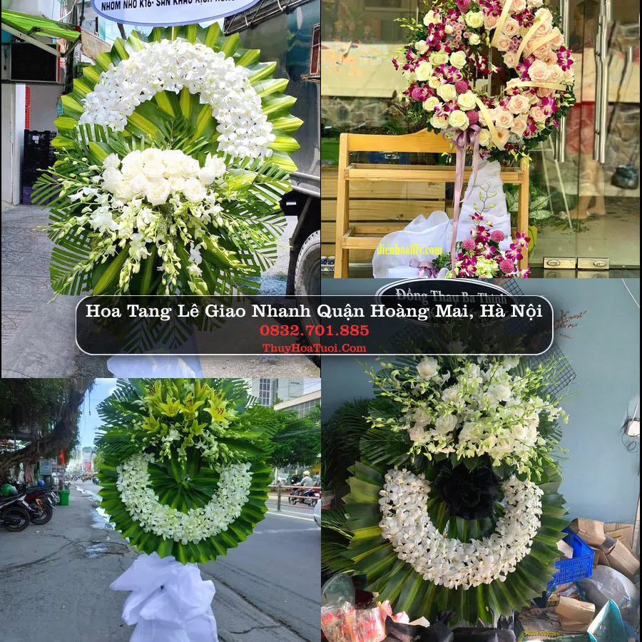 Kệ hoa tang lễ giao tại Quận Hoàng Mai, Hà Nội