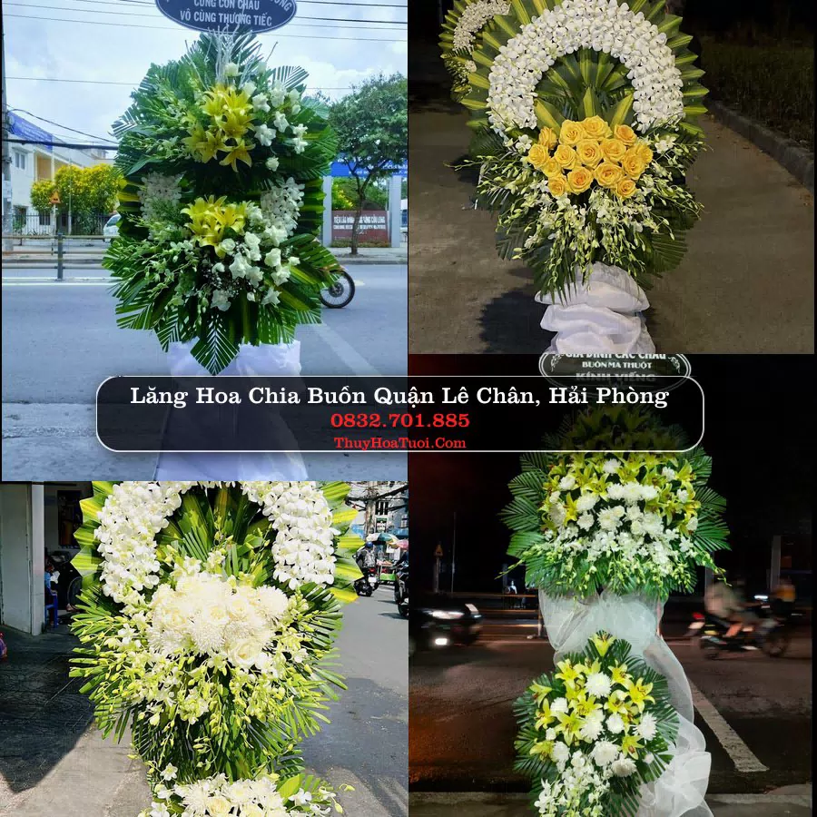 Kệ hoa tang lễ giao tại Quận Lê Chân, Hải Phòng