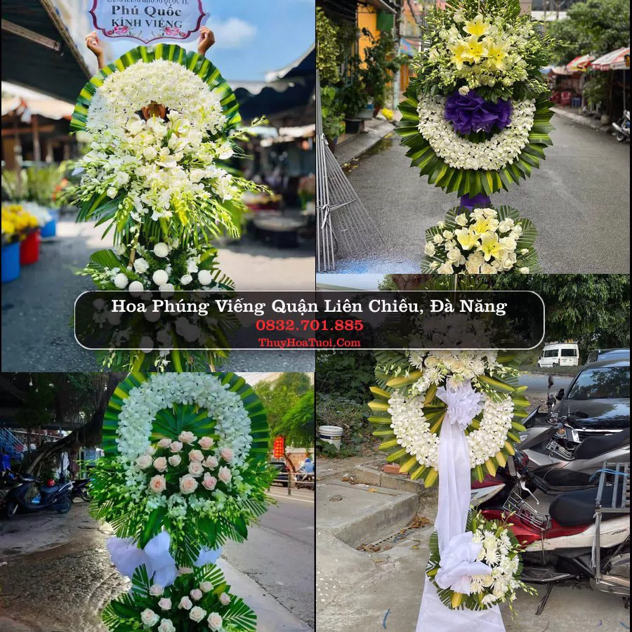 Vòng hoa chia buồn Quận Liên Chiểu - ThuyHoaTuoi.Com