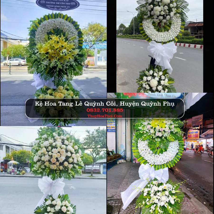 Đặt Vòng Hoa Chia Buồn tại Quỳnh Côi, Quỳnh Phụ, Thái Bình (Cũ)