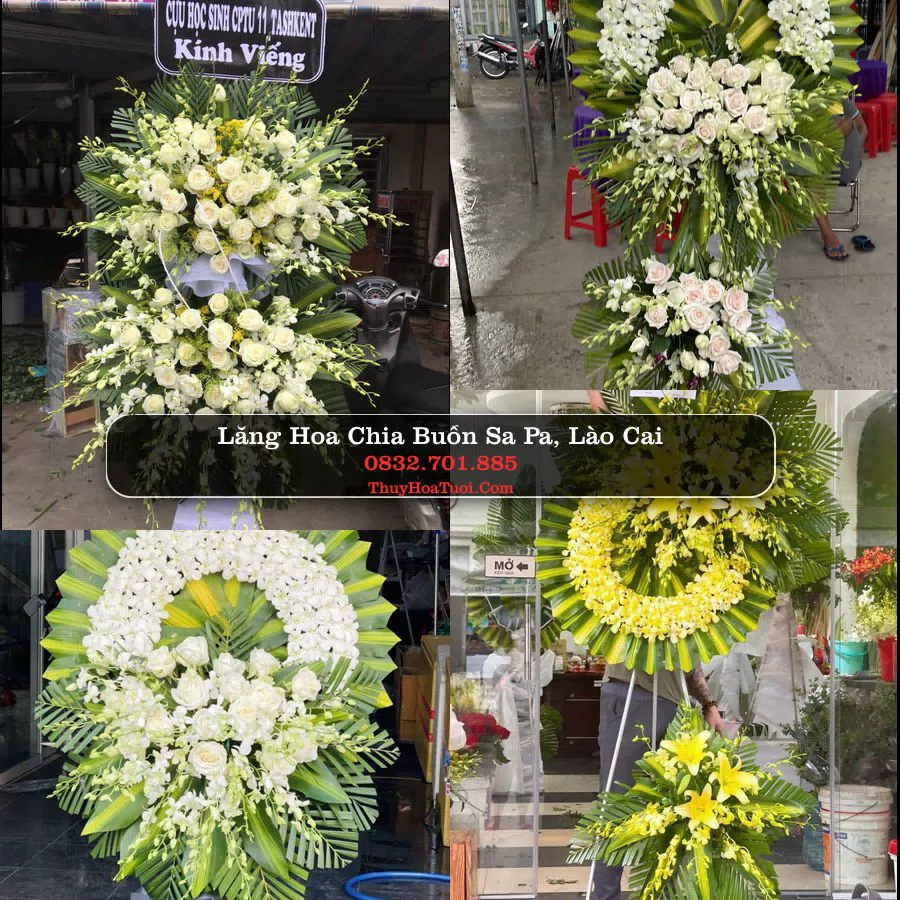 Đặt Hoa Chia Buồn tại Sa Pa, Lào Cai (Cũ)