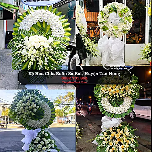 Đặt Hoa Đám Tang tại Sa Rài, Tân Hồng, Đồng Tháp (Cũ)