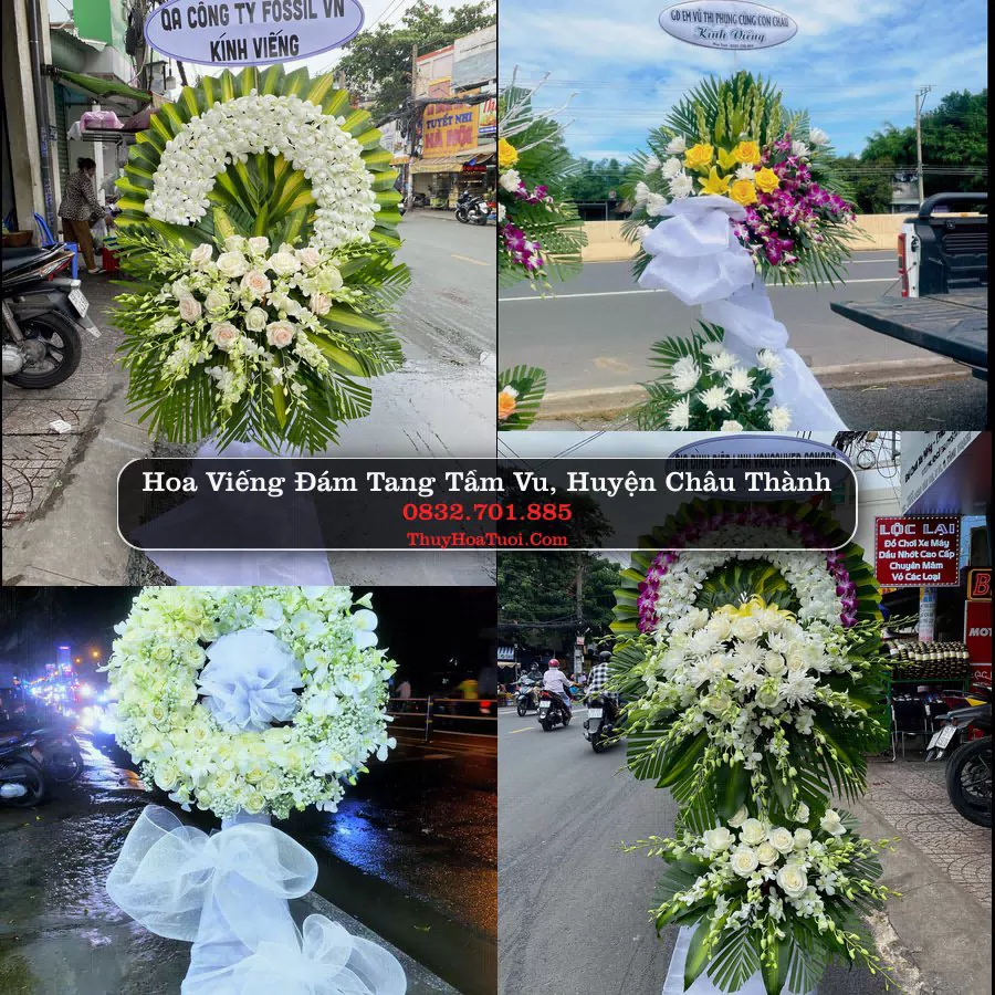 Kệ hoa tang lễ giao tại Tầm Vu, Châu Thành