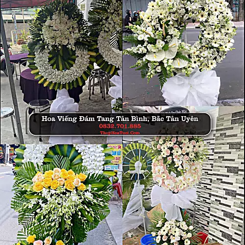 Đặt Hoa Tang Lễ tại Tân Bình, Bắc Tân Uyên, Bình Dương (Cũ)