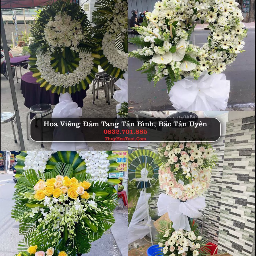 Đặt Hoa Tang Lễ tại Tân Bình, Bắc Tân Uyên, Bình Dương (Cũ)
