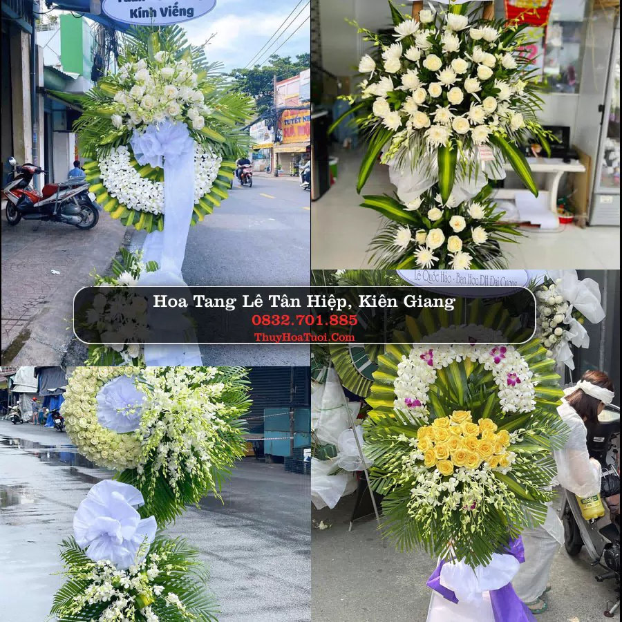 Đặt Vòng Hoa Tang Lễ tại Tân Hiệp, Kiên Giang (Cũ)