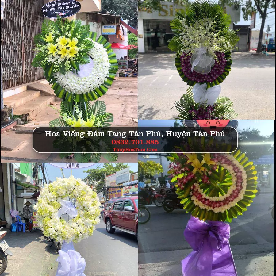 Kệ hoa tang lễ giao tại Tân Phú, Đồng Nai
