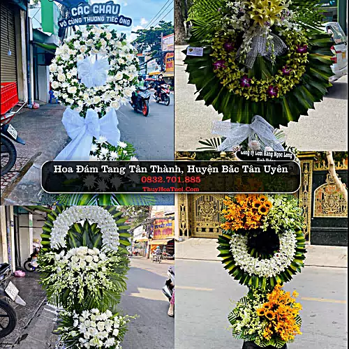 Đặt Vòng Hoa Chia Buồn tại Tân Thành, Bắc Tân Uyên, Bình Dương (Cũ)