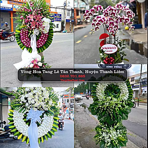 Đặt Vòng Hoa Chia Buồn tại Tân Thanh, Thanh Liêm, Hà Nam (Cũ)