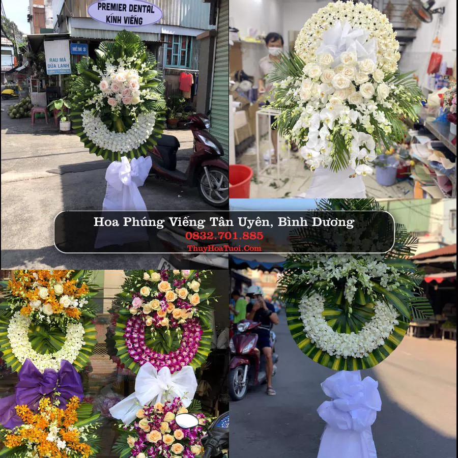 Đặt Hoa Chia Buồn tại Tân Uyên, Bình Dương (Cũ)