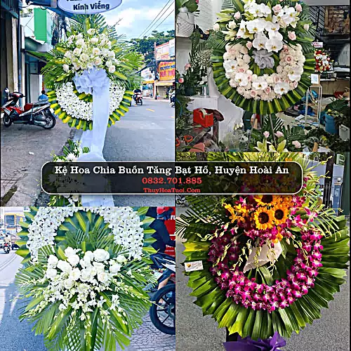 Đặt Vòng Hoa Chia Buồn tại Tăng Bạt Hổ, Hoài Ân, Bình Định (Cũ)